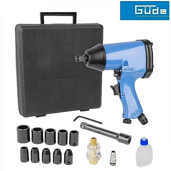 Güde Druckluftgeräte-Set Druckluft Schlagschrauber Satz 10 günstig online kaufen