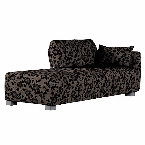 Bezug für Mysinge Recamiere Sofa, braun-schwarz, Sofahusse, Mysinge Recamie günstig online kaufen