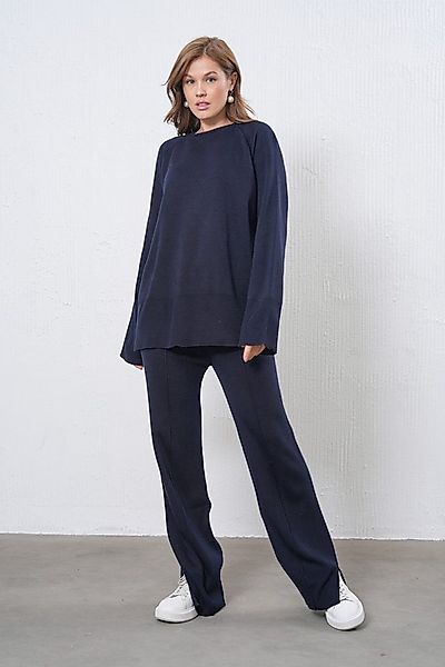 WOMAN VISION Blusentop Strickhose und Oversize-Pullover-Set für Damen, eleg günstig online kaufen