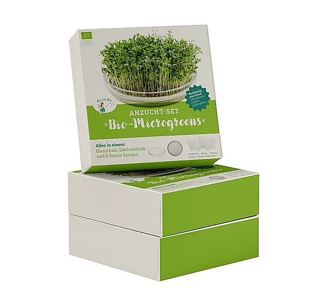 OraGarden Anzuchttopf Grüne Fee Sprossen Anzuchtset “Bio Microgreens” (1, 1 günstig online kaufen