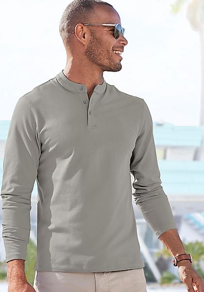 John Devin Poloshirt mit Stehkragen Regular-Fit, günstig online kaufen