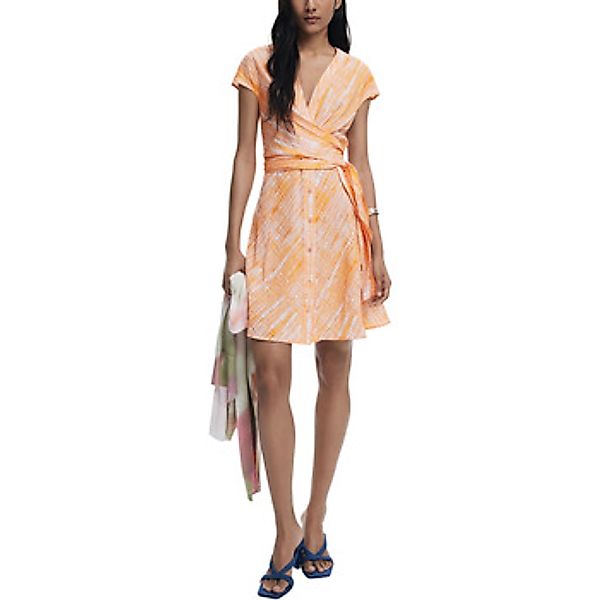 Desigual  Kurze Kleider VEST TYEDYE NARANJA 25WWVWX5 günstig online kaufen