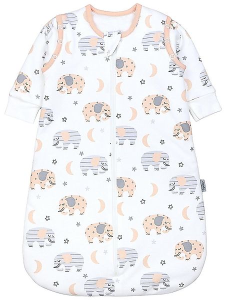 TupTam Babyschlafsack 2.5 TOG Ganzjahresschlafsack mit abnehmbaren Ärmeln günstig online kaufen