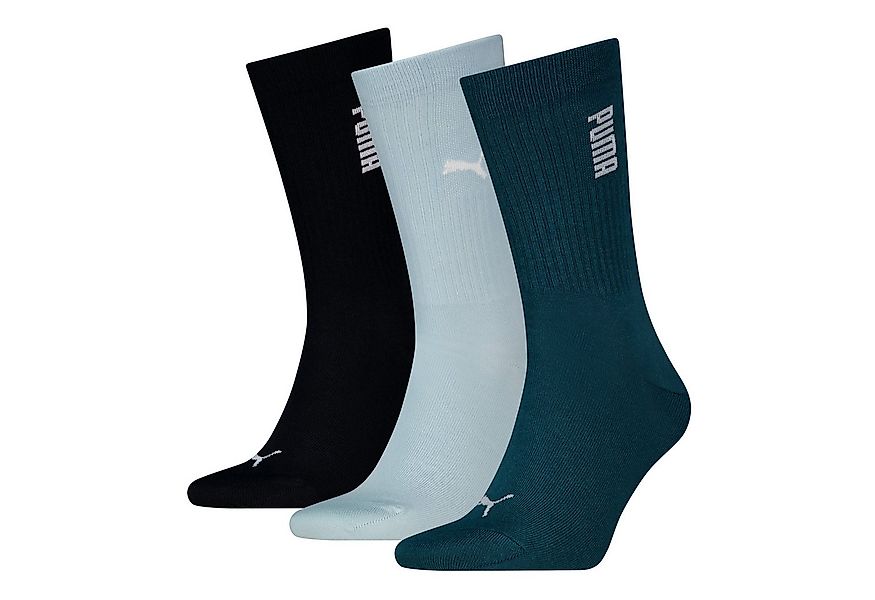 PUMA Socken PUMA UNISEX LOGO CREW SOCK (3-Paar) günstig online kaufen