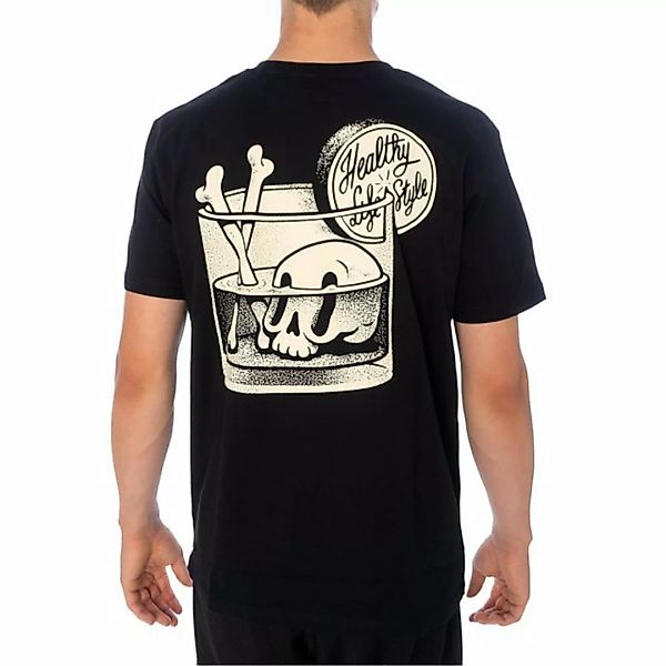 The Dudes T-Shirt The Dudes Healthy T-Shirt Herren Shirt schwarz (1-tlg) günstig online kaufen
