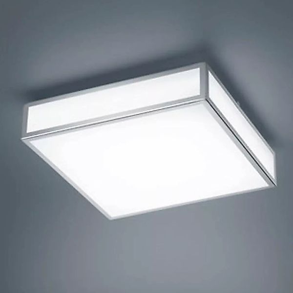 LED Deckenleuchte Zelo in Chrom 18W 1440lm IP44 300x300mm günstig online kaufen