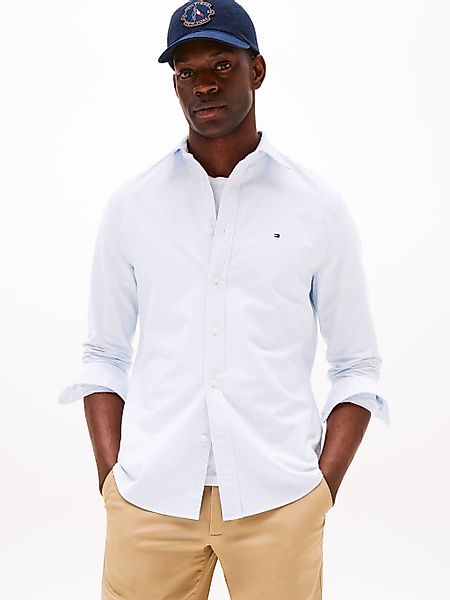 Tommy Hilfiger Langarmhemd "HERITAGE OXFORD STRIPE Regular Fit SHIRT" günstig online kaufen