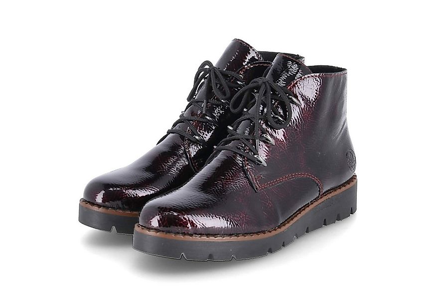 Rieker Rieker 44902-35 Damen Synthetik rot Schnürstiefel günstig online kaufen