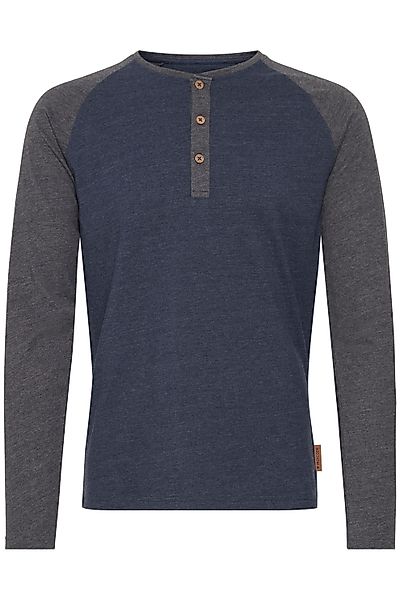 Indicode Rundhalsshirt IDWinston Longsleeve im Baseball-Look günstig online kaufen