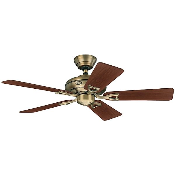 HUNTER FANS Deckenventilator Hunter Seville II 112 cm Messing Antik mit Zug günstig online kaufen