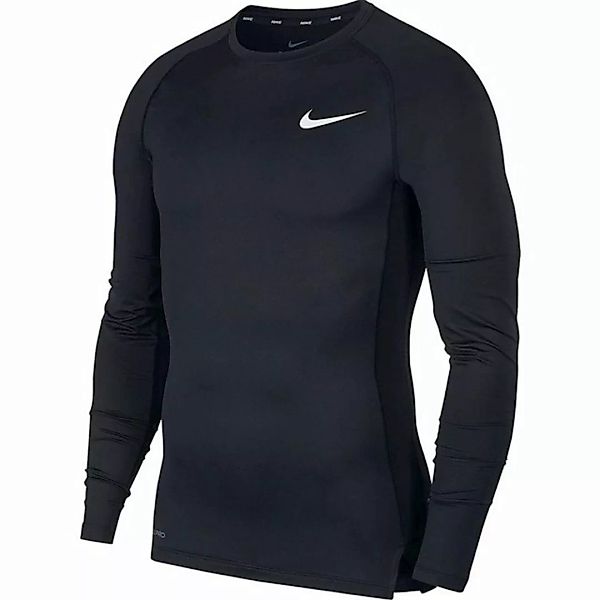 Nike Pro Tight Langarm T-shirt 2XL Black / White günstig online kaufen