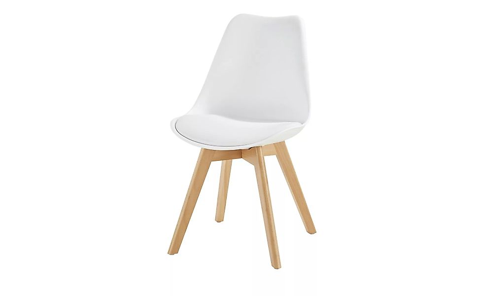 Stuhl  Worcester - weiß - 47 cm - 82 cm - 53 cm - Sconto günstig online kaufen