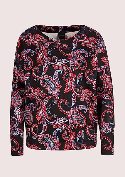 MADELEINE Langarmshirt "Sweatshirt Ethno-Sweatshirt mit Kimono-Ärmeln" günstig online kaufen