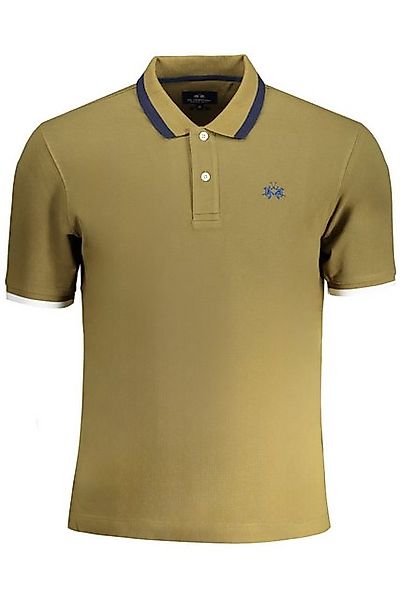 La Martina Poloshirt Herren Slim Fit Polo Grün - Kurzarm günstig online kaufen