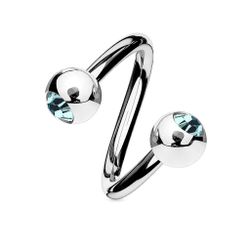 viva-adorno Piercing-Set Lippenpiercing Spirale Twist Labret günstig online kaufen