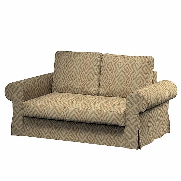 Bezug für Backabro 2-Sitzer Sofa ausklappbar, mocca, Bezug für Backabro 2-S günstig online kaufen