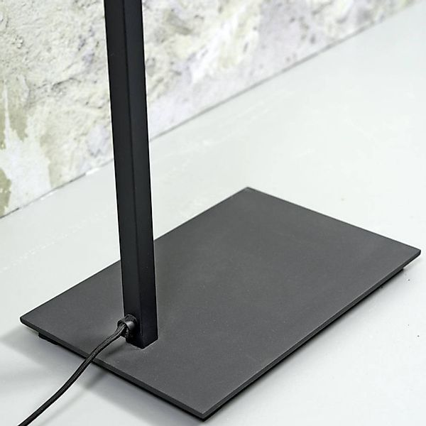 IT'S ABOUT ROMI Stehlampe Boston, Ø 32 cm, schwarz/grau günstig online kaufen