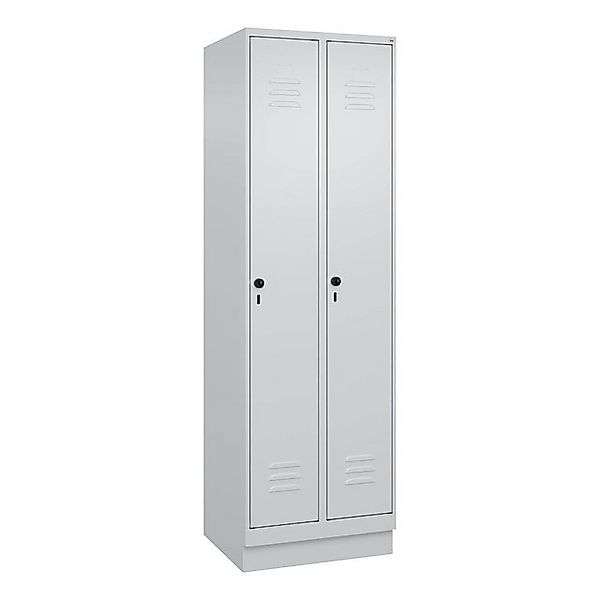 C+P Garderobenschrank Garderobenschrank Classic Plus, Abteilbreite 30 cm, m günstig online kaufen
