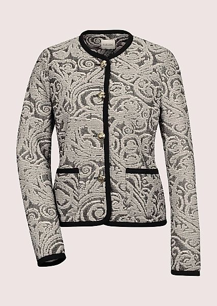 MADELEINE Jackenblazer "Blazer Kragenloser Kurzblazer im Couture-Style" günstig online kaufen