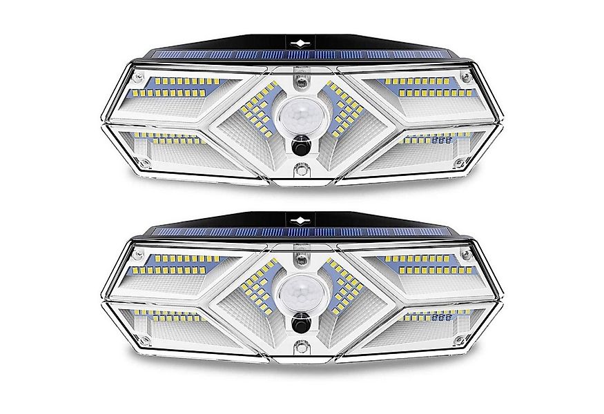 Rosnek LED Gartenleuchte Solar, Bewegungsmelder, wasserdicht, für Terrasse günstig online kaufen