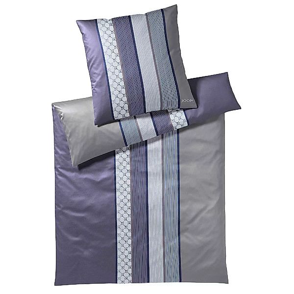 JOOP Bettwäsche Cornflower Stripes deep violett günstig online kaufen
