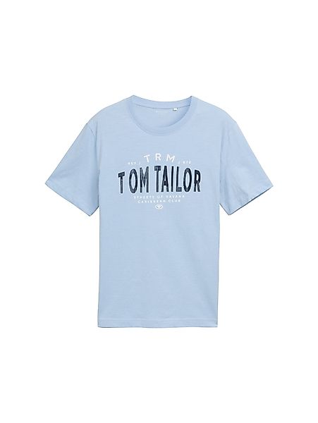 TOM TAILOR T-Shirt T-Shirt mit Logo-Print günstig online kaufen