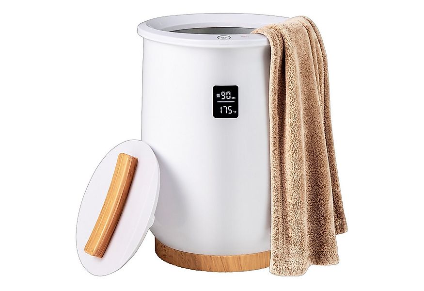 COSTWAY Badheizkörper, 20L Handtuchwärmer mit LED, 1-Knopf-Bedienung, Timer günstig online kaufen
