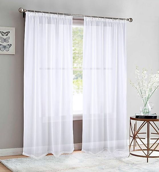 Brilliant Gardine Transparent / Vorhang / günstig online kaufen