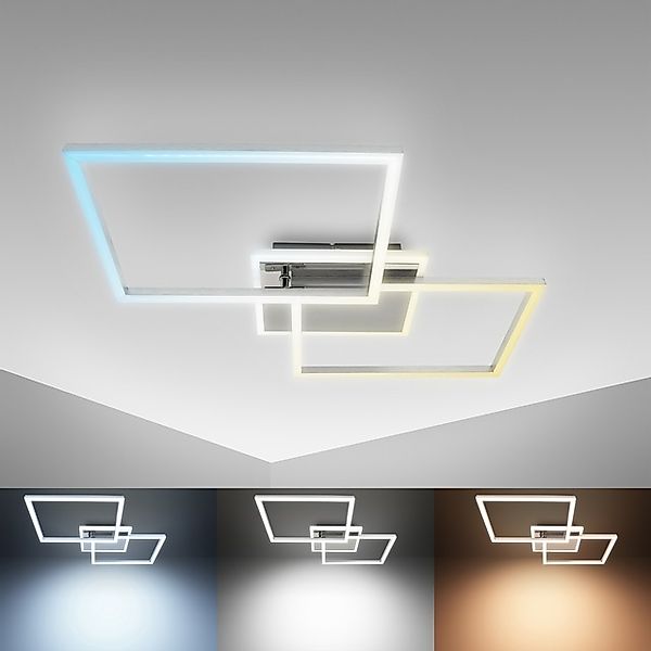 B.K.Licht LED Deckenleuchte »BKL1440 LED Deckenlampe, einstellbare Farbtemp günstig online kaufen