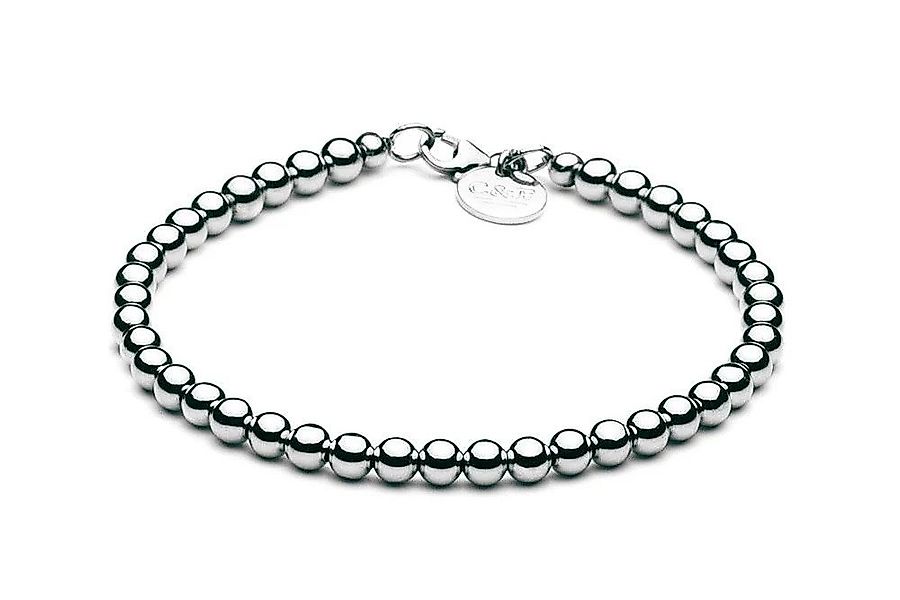 CLASSYANDFABULOUS Jewelry Perlenarmband Kugelarmband 4mm - 925 Sterling Sil günstig online kaufen