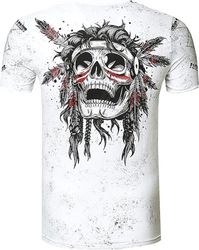 Rusty Neal T-Shirt mit seitlichem Print günstig online kaufen