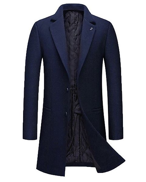 Allthemen Kurzmantel Herren Wollmix Mantel mit günstig online kaufen