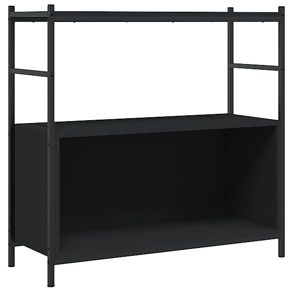 vidaXL Bücherregal Bücherregal Schwarz 80x30x78,5 cm günstig online kaufen