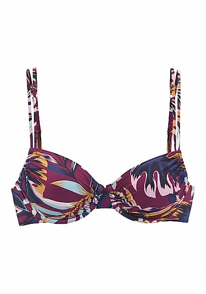 LASCANA Bügel-Bikini-Top "Odetta" im floralen Design günstig online kaufen