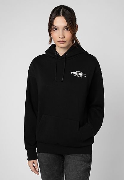 SUBLEVEL Kapuzenpullover Hoodie mit Backprint Sweater, günstig online kaufen
