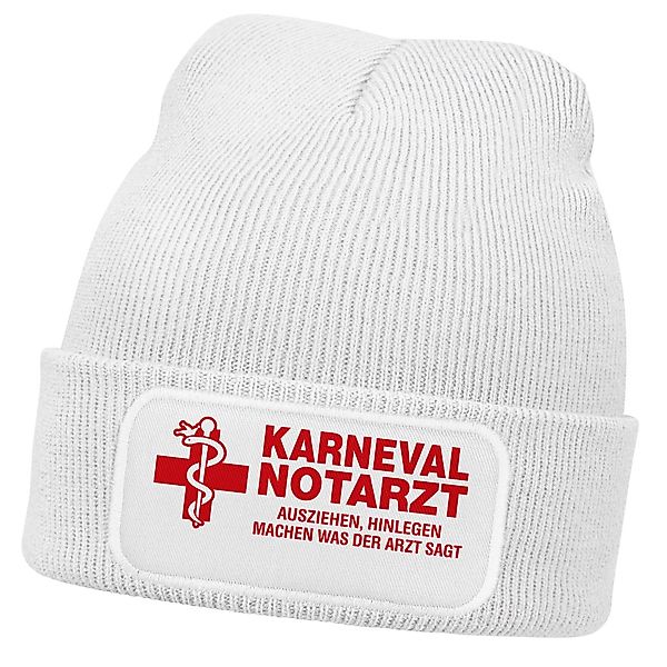 MoonWorks Strickmütze Herren Beanie Patch Fasching günstig online kaufen