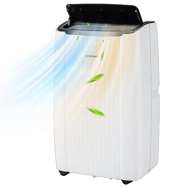 COSTWAY 4-in-1-Klimagerät, mobil, 12000BTU, für Räume günstig online kaufen