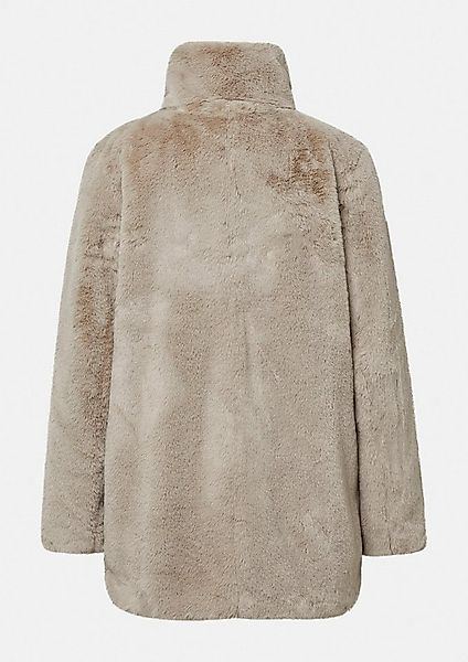 comma Funktionsjacke Outdoor-Jacke Kuschelige Teddyplüsch-Jacke mit Stehkra günstig online kaufen