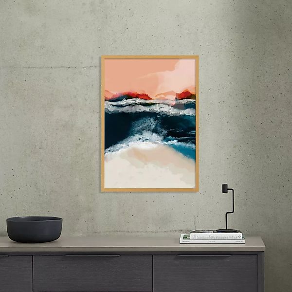 Ana Rut Bre 'Water World' gerahmter Kunstdruck (A3) - MADE.com günstig online kaufen