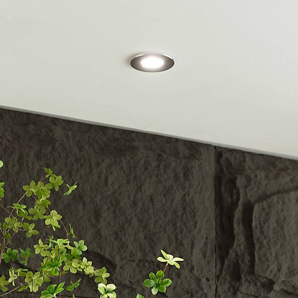 Arcchio Elmon LED-Einbauleuchte, IP65, chrom günstig online kaufen