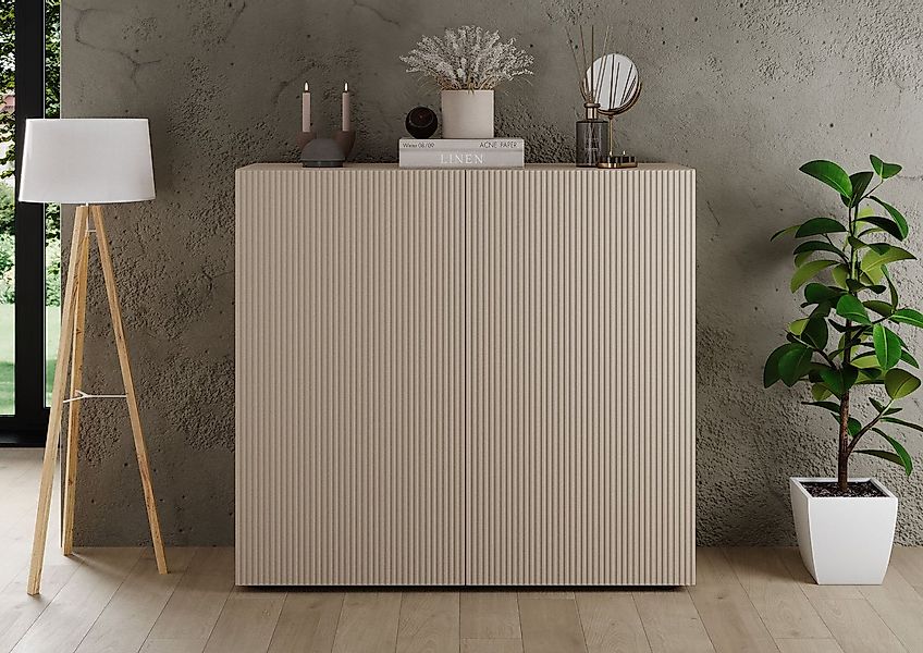 Home affaire Highboard Rio, Höhe 111 cm, Breite 120 cm, Stauraumschrank, Ko günstig online kaufen