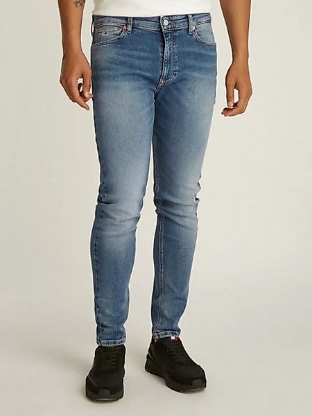 Tommy Jeans Skinny-fit-Jeans mit Logostickereien günstig online kaufen