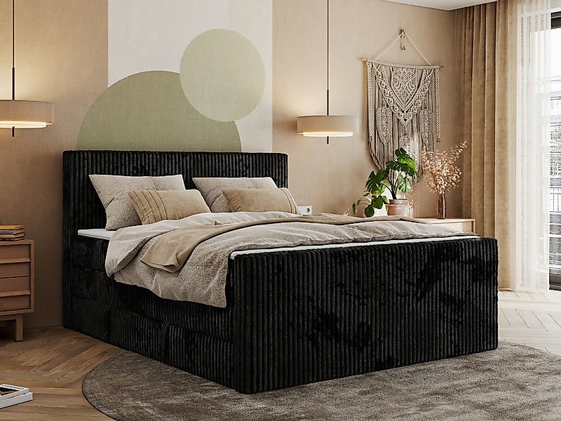 MKS MÖBEL Boxspringbett TILIANO KING DUO günstig online kaufen