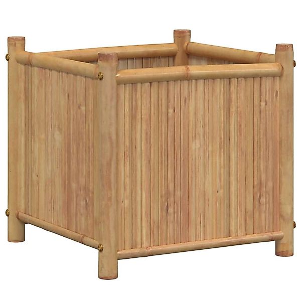 vidaXL Pflanzkübel 40x40x40 cm Bambus 366464 günstig online kaufen