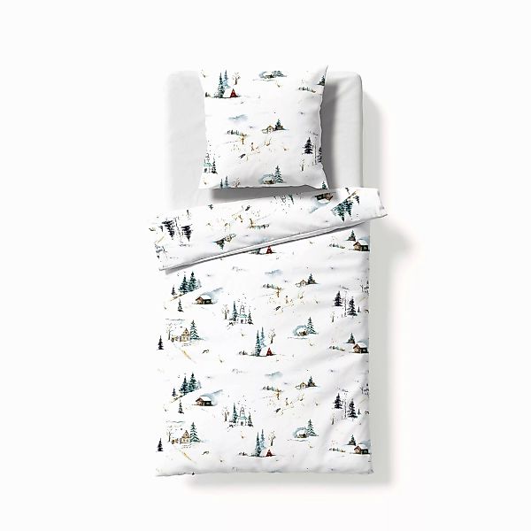 fleuresse Bettwäsche Fleuresse Aspen Biber Bettwäsche günstig online kaufen