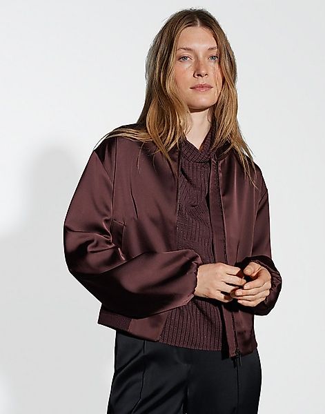 OPUS Jackenblazer JUPITA Regular aus Satin günstig online kaufen