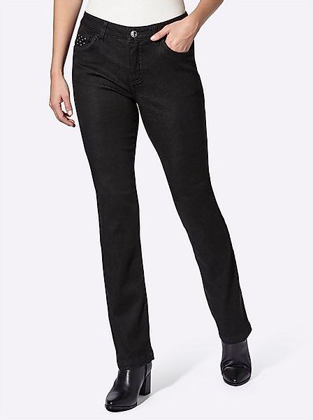 heine Jerseyhose 5-Pocket-Jeans Innenbeinlänge ca. 79 cm günstig online kaufen