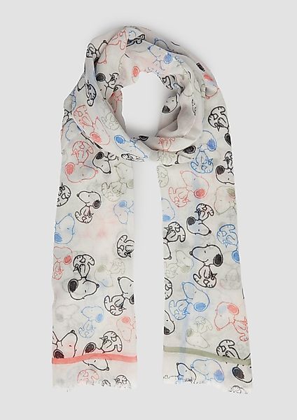 s.Oliver Halstuch Schal mit Snoopy® All-over-Print, günstig online kaufen