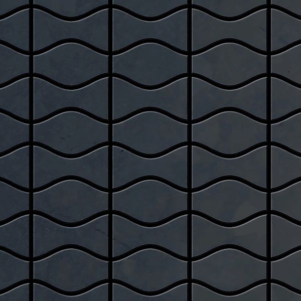 ALLOY Mosaik Fliese Massiv Metall Rohstahl Gewalzt Grau 1,6mm Kismet & Karm günstig online kaufen