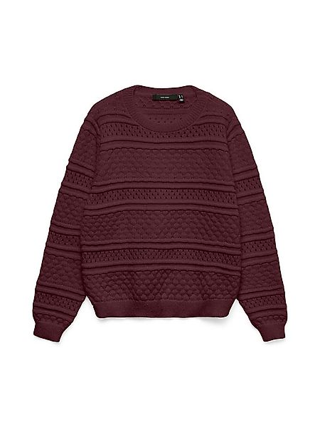 Vero Moda Strickpullover VMLEO LS O-NECK PULLOVER BF günstig online kaufen